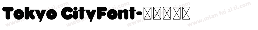 Tokyo CityFont字体转换